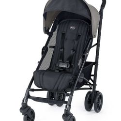 Chicco Liteway Stroller, Compact Fold Baby Stroller with Canopy, Lightweight Aluminum Frame Umbrella Stroller, for Use with Babies and Toddlers up to 