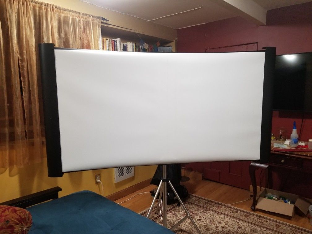 Projector and Screen For Presentations