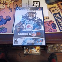 Ps2 Madden 08 -complete