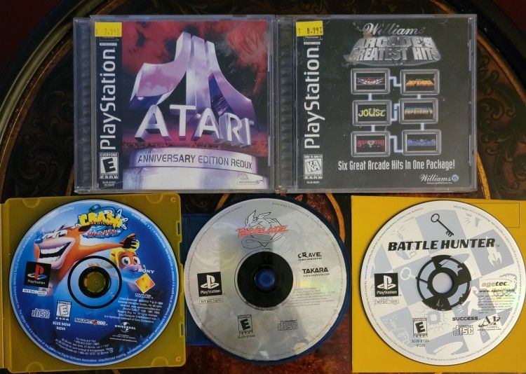 5 Playstation Games 🕹/Tested-set