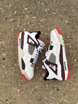 JORDAN 4 NOSTALGIA SZ 13 LIGHTLY WORN/NO BOX