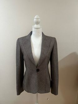 valentino single button blazer