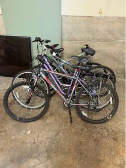 4 bikes