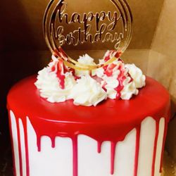 Happy Birthday Cake Topper 