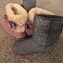 Girls BeBe Boots (Size 3)