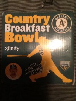 Oakland a's country breakfast bowl