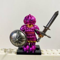 Dark Souls Game Purple Onion Knight Catarina Minifigure LEGO Compatible