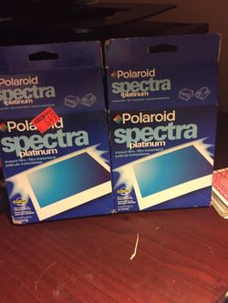 Polaroid film...