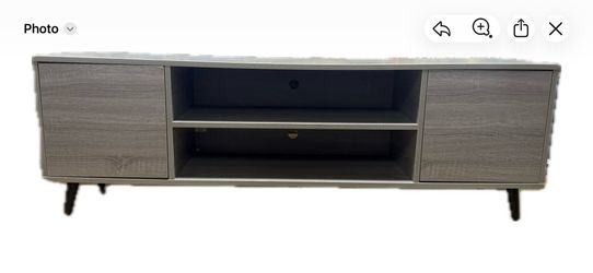 Modern TV Stand gray