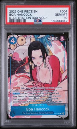 2025 ONE PIECE EN BOA HANCOCK ILLUSTRATION BOX VOL.1