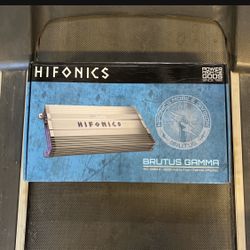 Hifonics Brutus 1000 watts 4 channel amplifier 