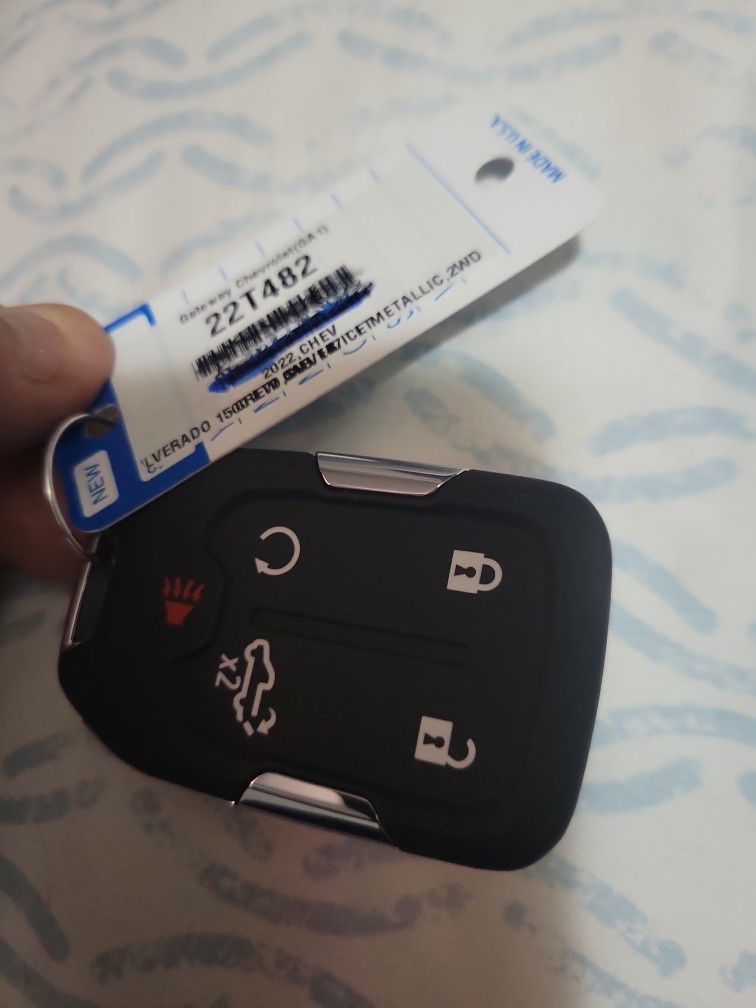 Key Fob 2022 Chevy Silverado 