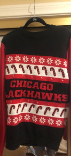 NHL Chicago Blackhawks Ugly Christmas Sweater