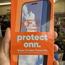 Corning Glass Screen Protector for iPhone 15 Pro Max