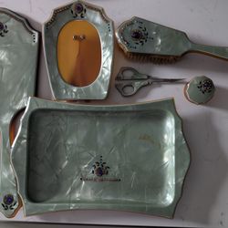 Antique Vanity Set 