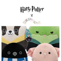 Harry Potter Squishmallows Set. 10”