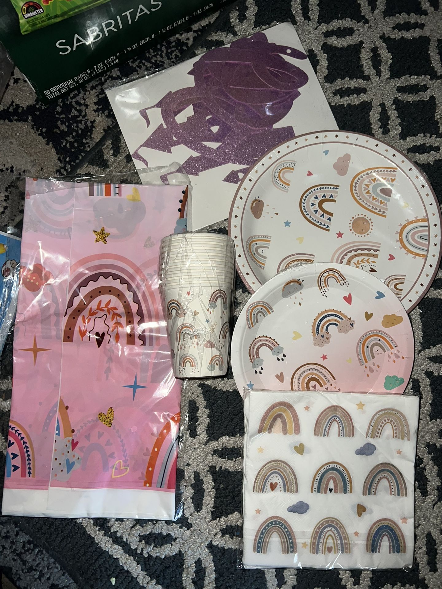 Rainbow Party Decorations 