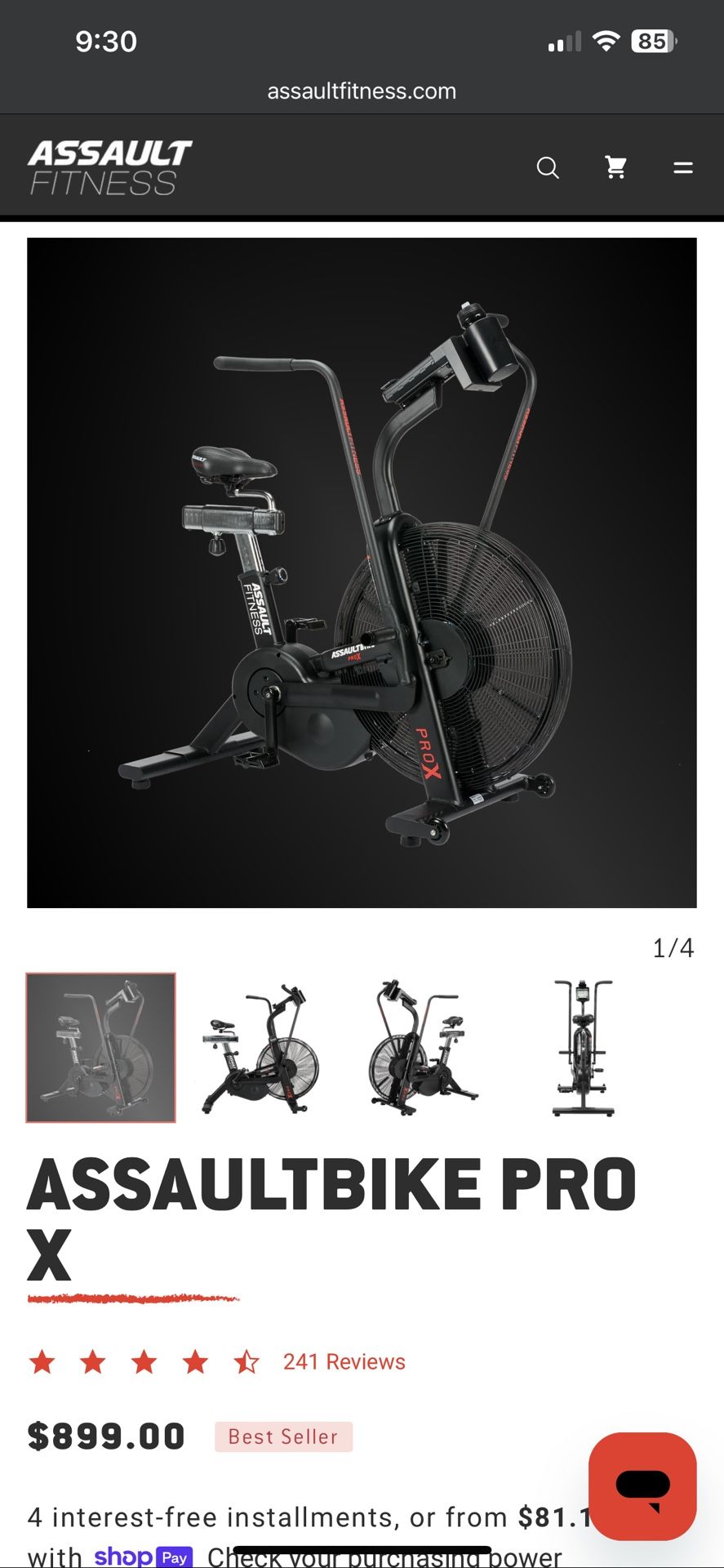 Assault Bike Pro X