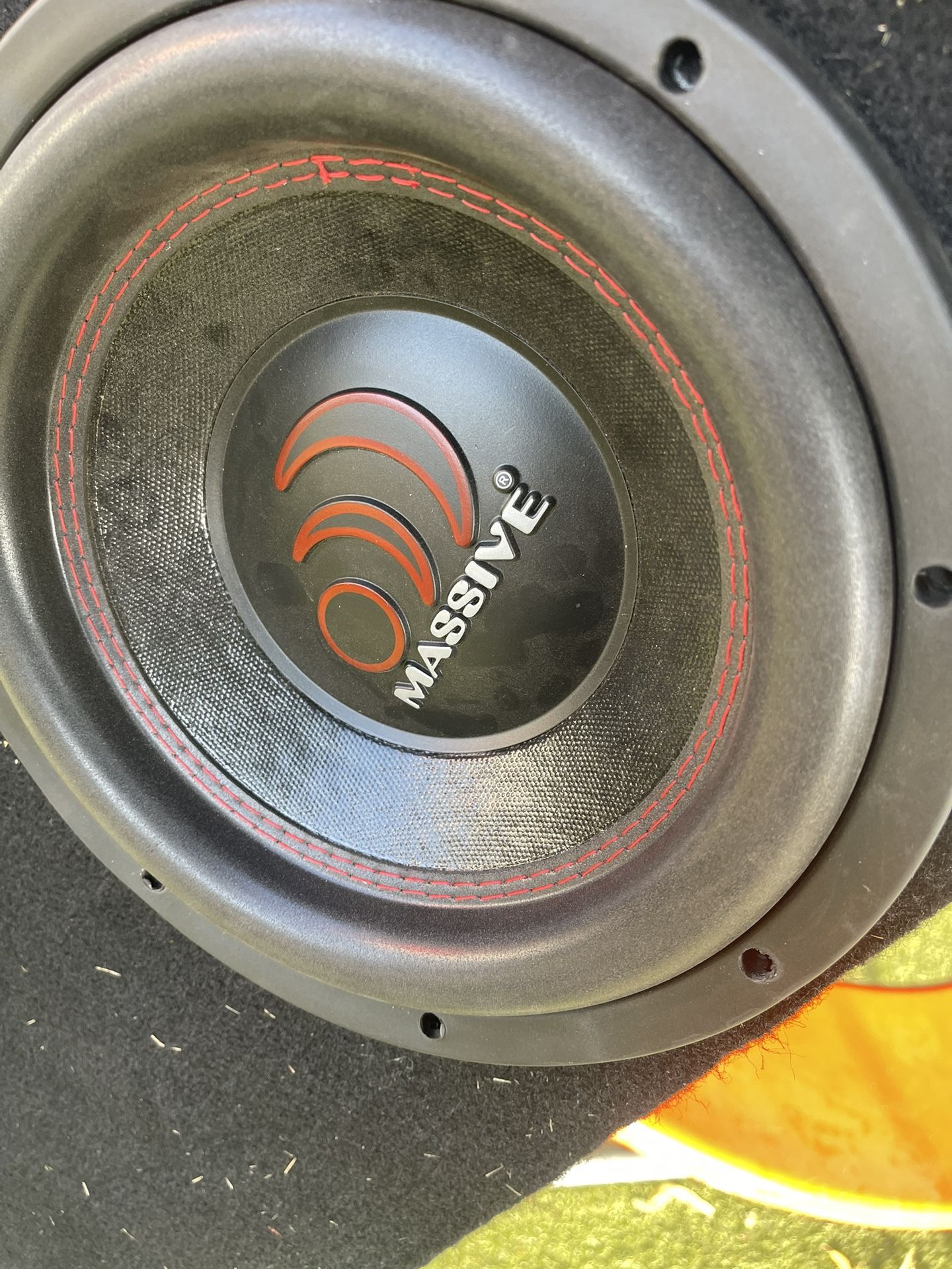 Massive 10” Speakers