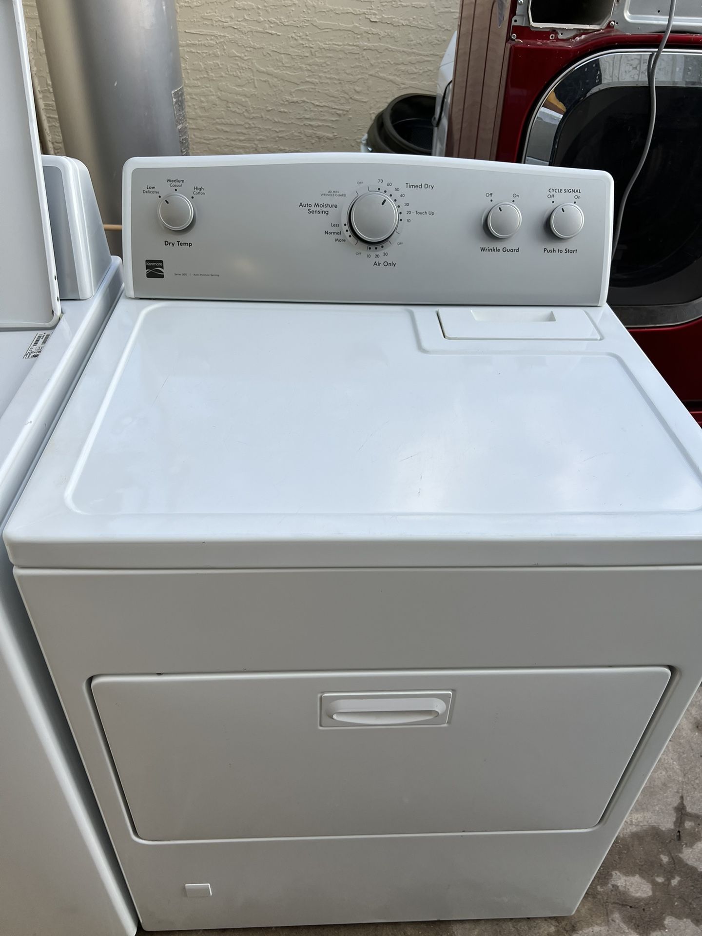 Kenmore washer and gas dryer good condition