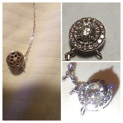 14k Diamond Pendant 