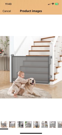 Retractable Baby/dog gate