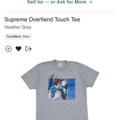 Supreme Overfiend Touch Tee
