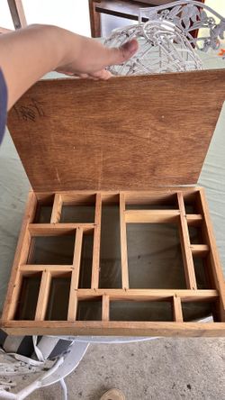 Miniature Glass Wood Display Case Solid Heavy