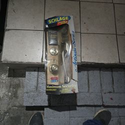 Schrader Maximum Security Handleset