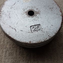 CAP 25 Pound 1" Standard Plates