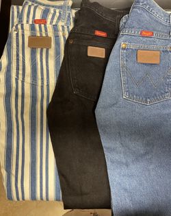 Vintage Wrangler’s and Levi