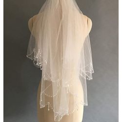 VELO DE NOVIA skyfitting de Dos Niveles/ Wedding Bridal Veil