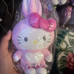 Hello Kitty Easter Bunny Small Plush
