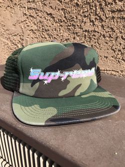 SUPREME WRENCH MESH SNAPBACK SS/16 - CAMO