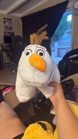 Disney Parks Frozen Olaf Snowman Pillow Pal Plush Dream Friends