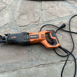 Ridgid Orbital Reciprocating Saw With Bag #R3002