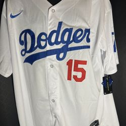 Nike Los Angeles Dodgers White Jersey Austin Barnes #15