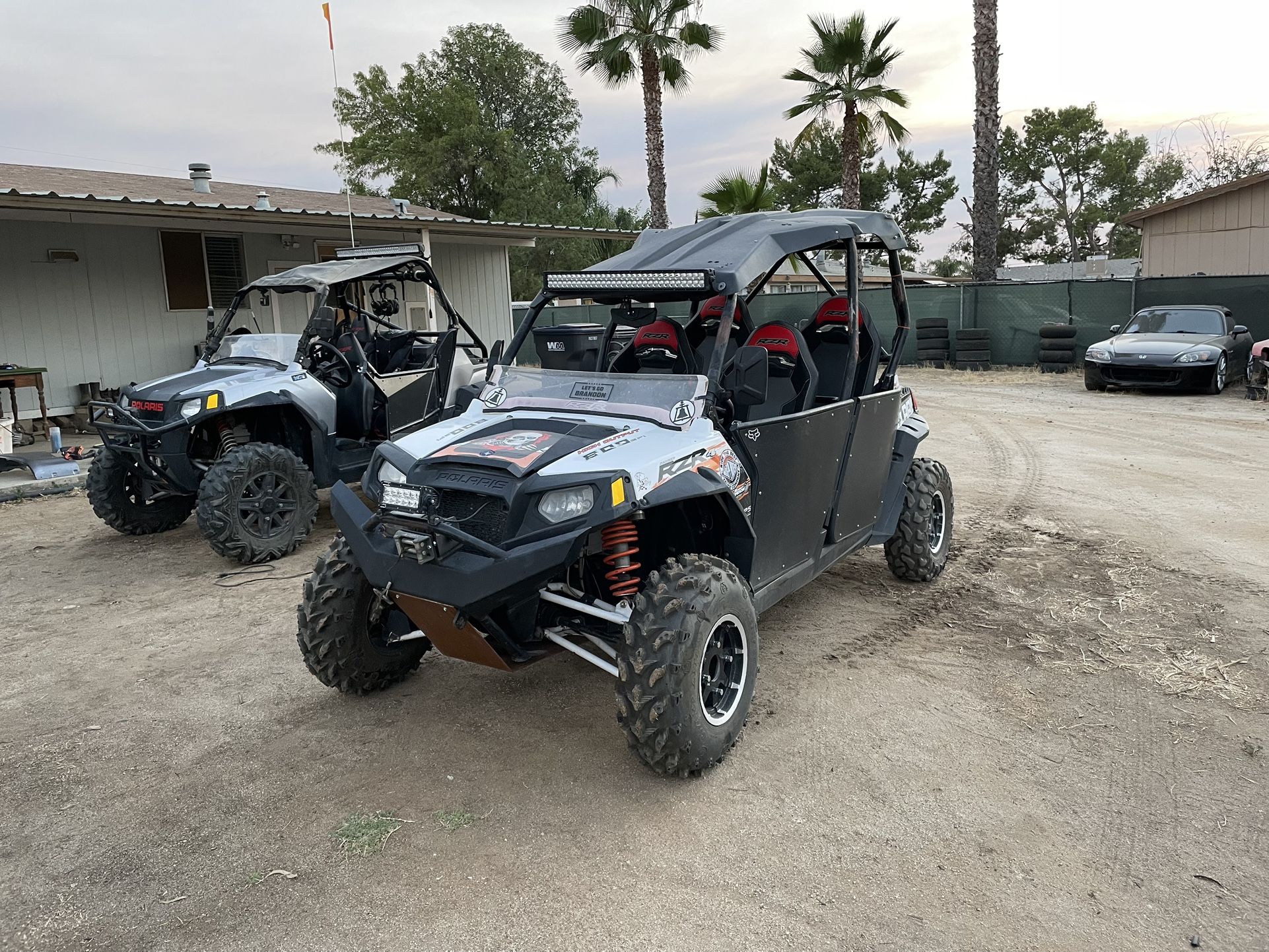 2012 Polaris RZR 800 4 Seater Robby Gordon Edition