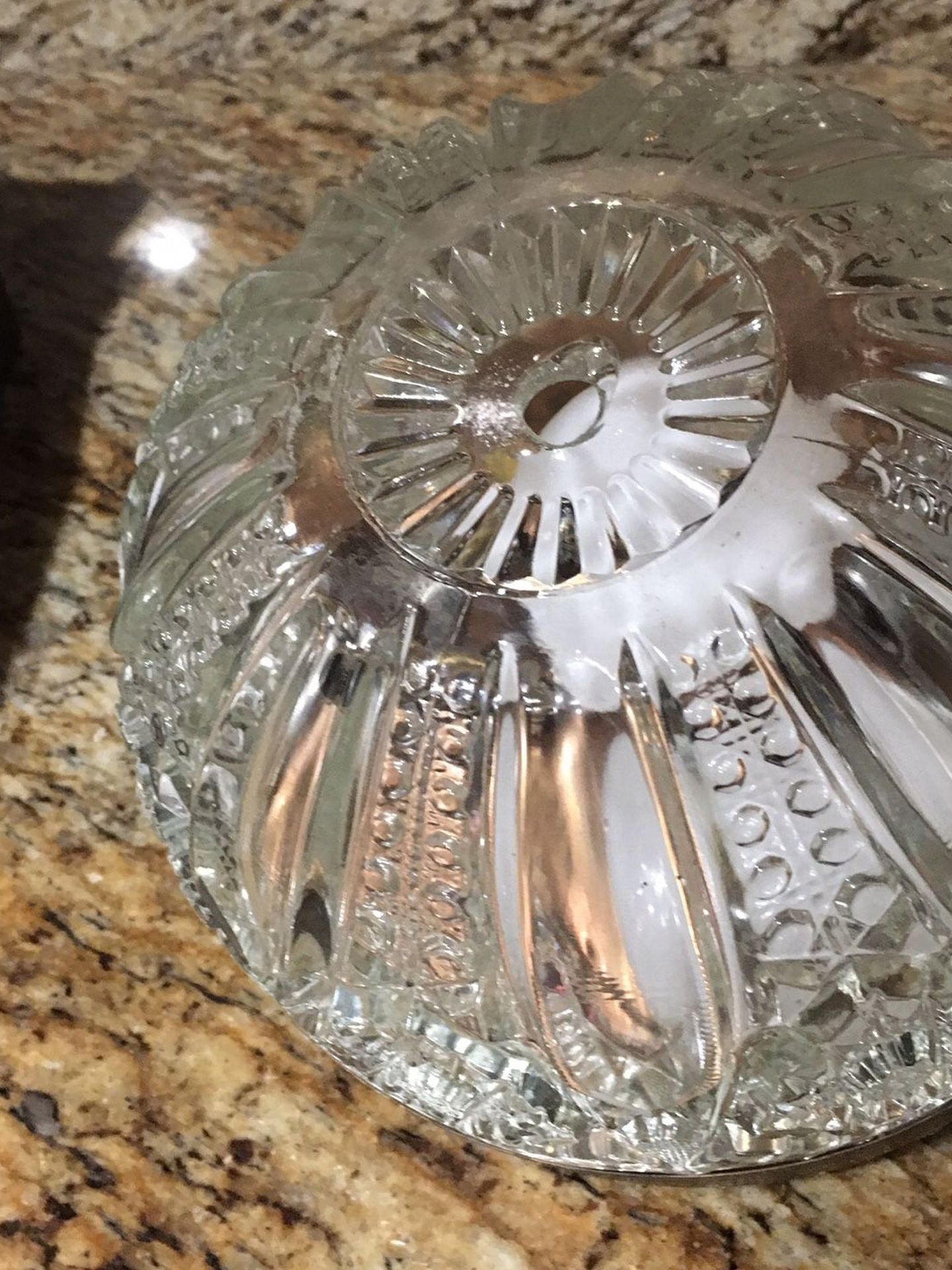 Beautiful crystal light fixture
