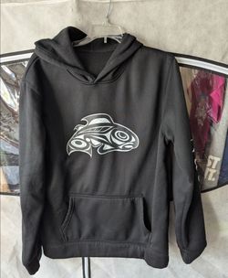 New black sweatshirt  custom made