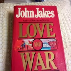 Book - Love of War - by John Jakes - First Edition
