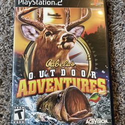 Cabela's Outdoor Adventures (Sony PlayStation 2, 2010) PS2 Complete