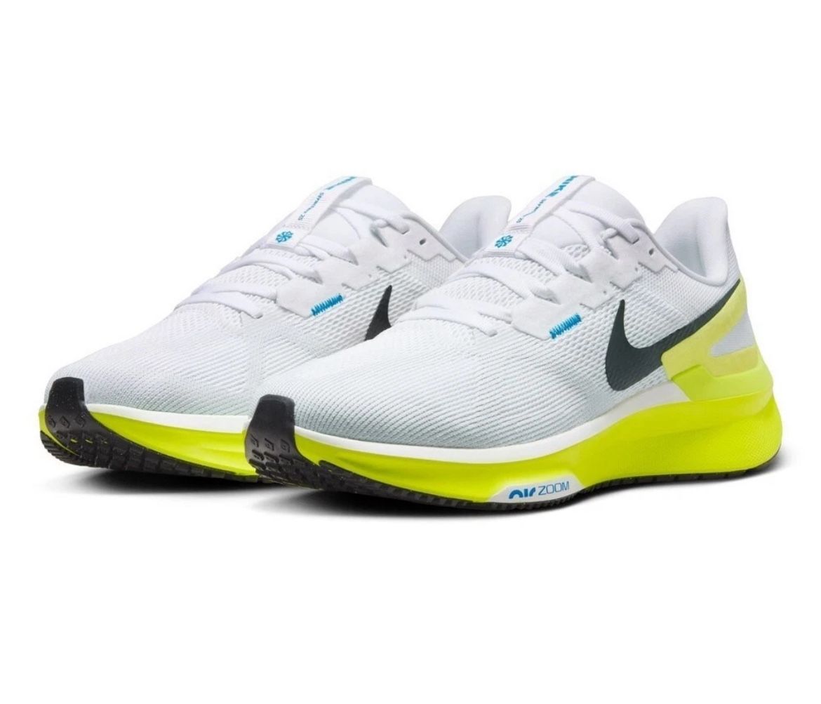 Nike Air Zoom Structure 25 "White/Cyber/Photo Blue" DJ7883-108 New men’s size 9