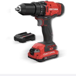 Craftsman V20 20V Cordless 1/2” Battery Hand Drill Including 2ah Battery And Chargers