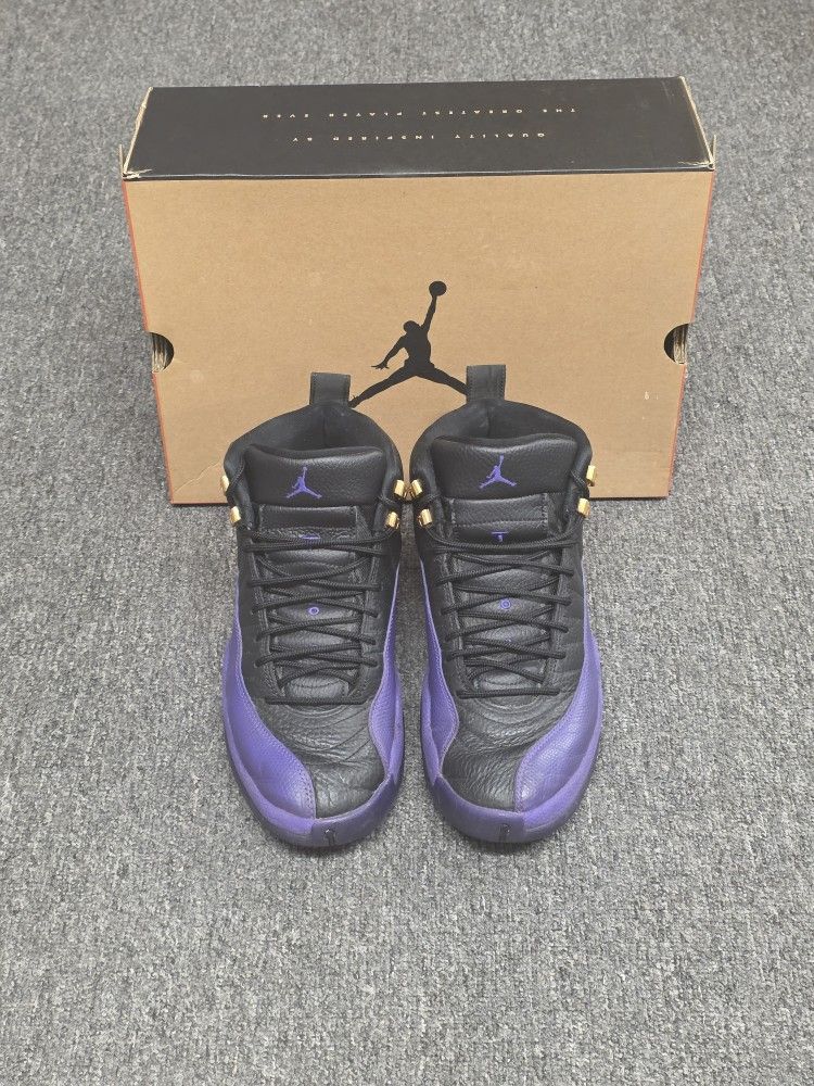 Nike Air Jordan 12 Retro Field Purple Black Men’s Size 9.5 CT8013-057