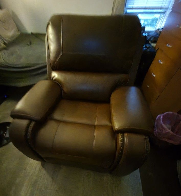 Leather Recliner By Landon (Purchased 7/2/25)