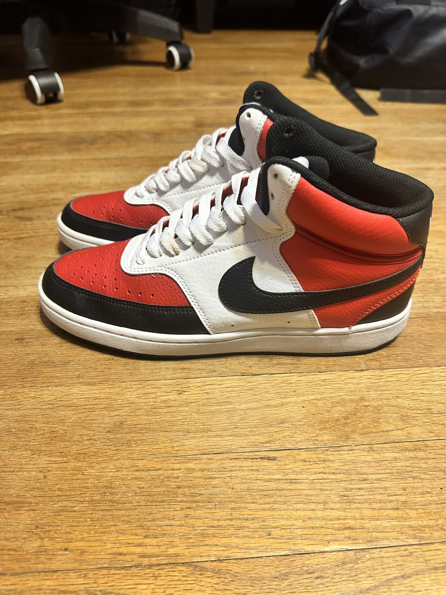 Court Vision Mid 'Satin Red' (8.5) Men's