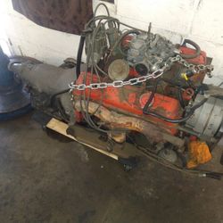 350 Engine And 350  Transmission 