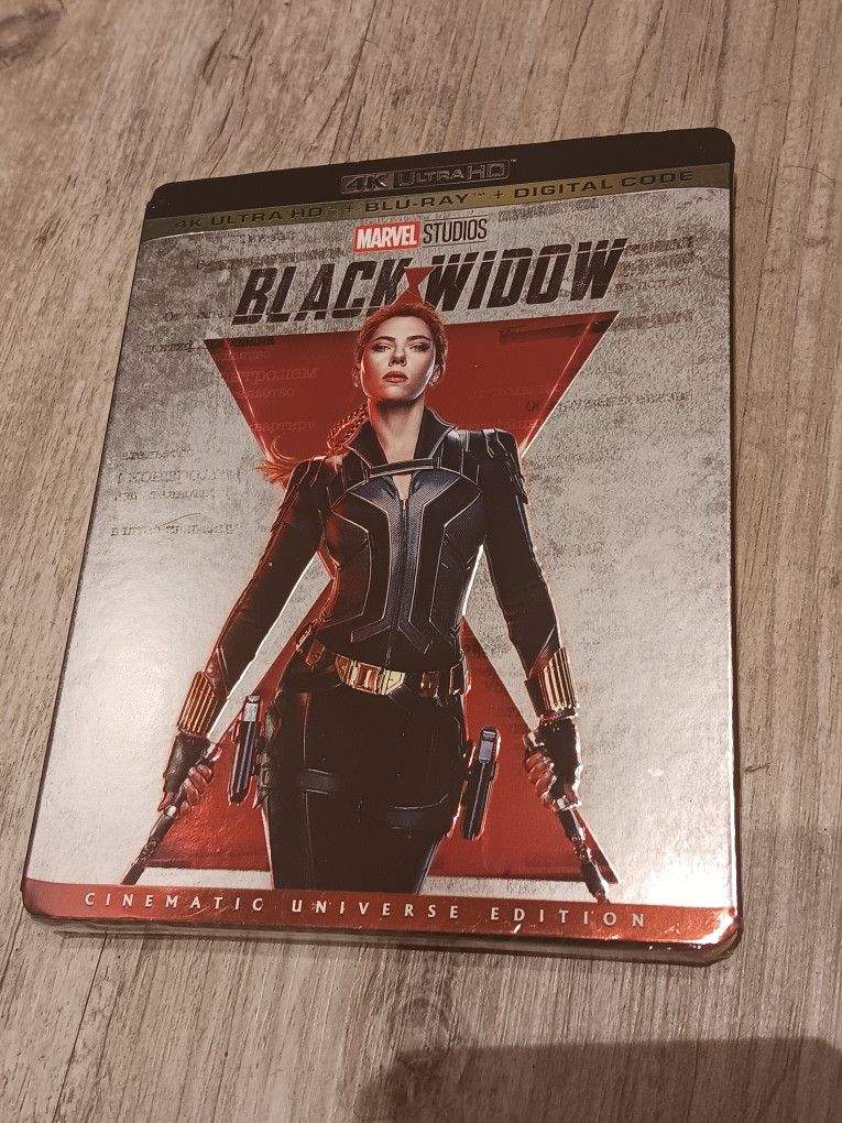 Black Widow (4K / Blu-ray + Digital) New
