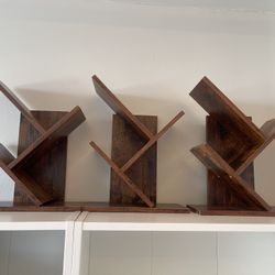 3 Small Book Shelfs 